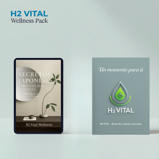 Pack Lanzamiento H2 Vital – Botella + Ebook + Cuadernillo