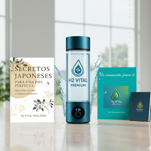 Pack Lanzamiento H2 Vital – Botella + Ebook + Cuadernillo