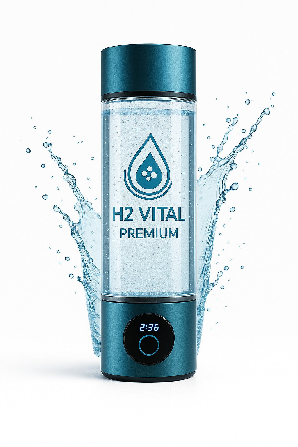 Botella Generadora de Hidrógeno H2 Vital- Premium